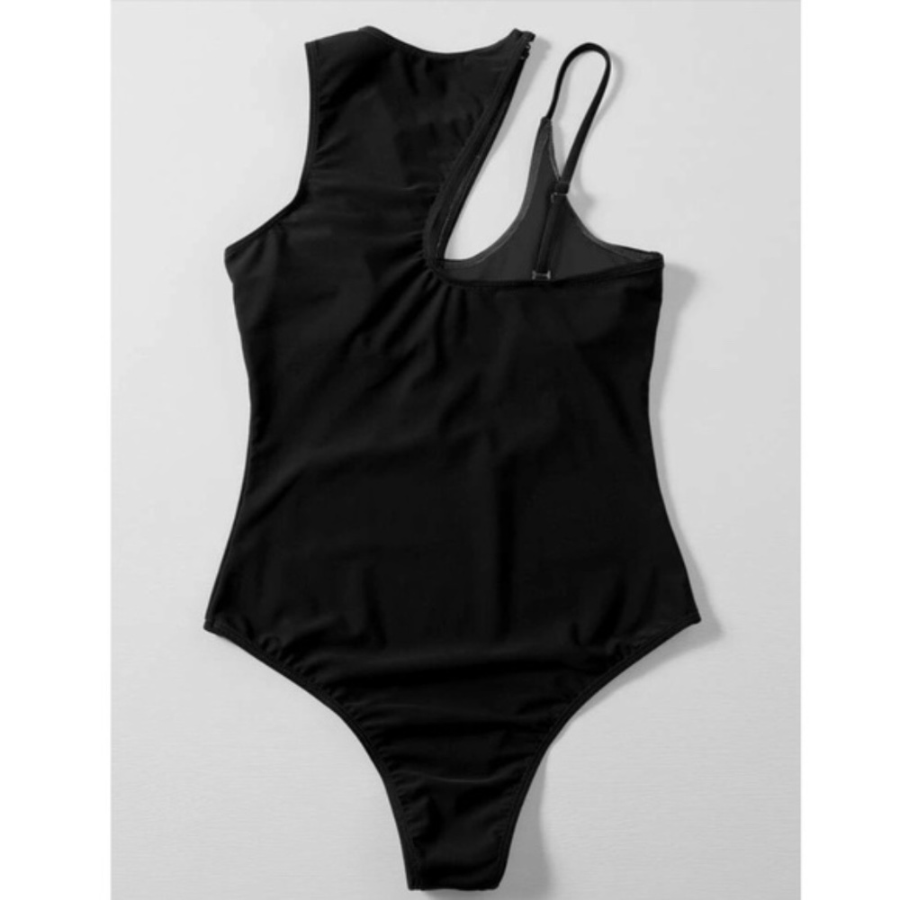 Boho cut out monokoni one piece swim - ORANGE - Picture 13 of 14
